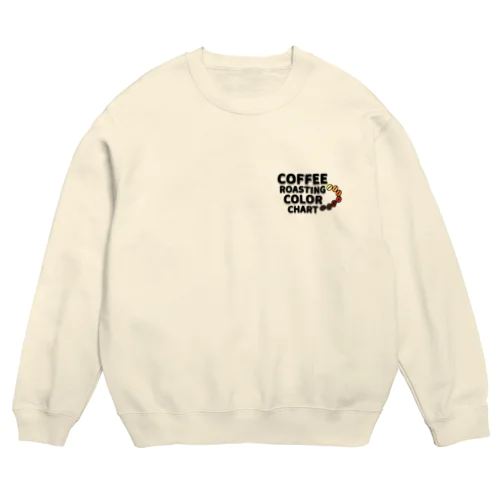 COFFEE ROASTING COLOR CHART Crew Neck Sweatshirt