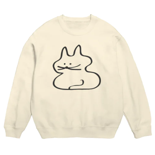 koubako-neko Crew Neck Sweatshirt