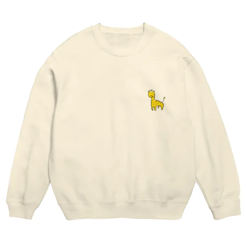 ゆるきりん Crew Neck Sweatshirt