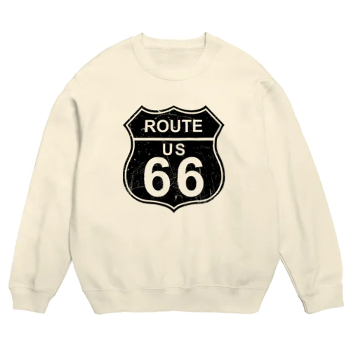 ルート66　ヴィンテージ風　アメカジ Crew Neck Sweatshirt