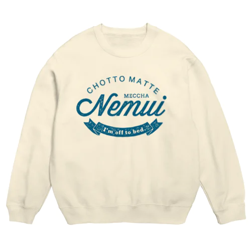 CMMN_BLUE Crew Neck Sweatshirt