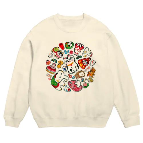 gangu（ちりばめ◎） Crew Neck Sweatshirt