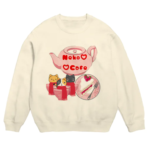 Neko♡Cafe🐾 02 Crew Neck Sweatshirt