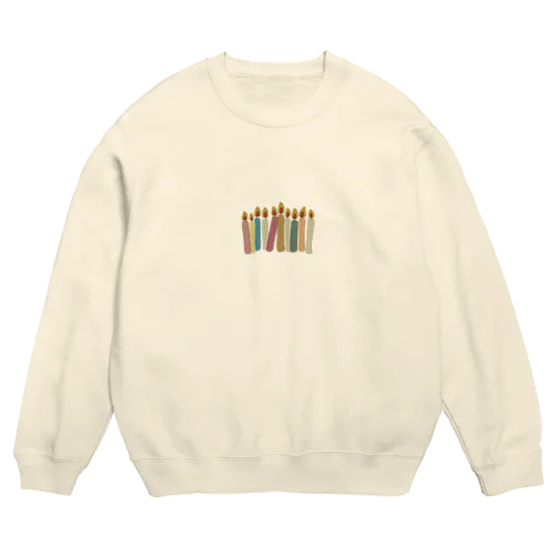 キャンドルVer. Crew Neck Sweatshirt