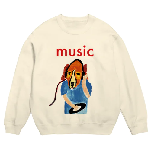 DJ WANTA Crew Neck Sweatshirt