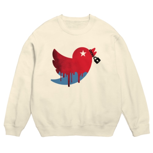 CAN'T TWEET Crew Neck Sweatshirt