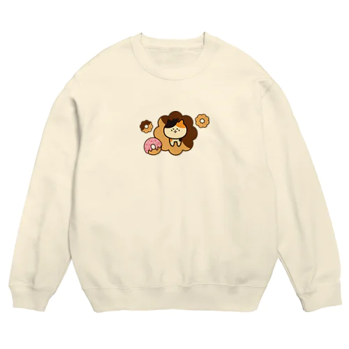 しゃぎまるドーナツ Crew Neck Sweatshirt