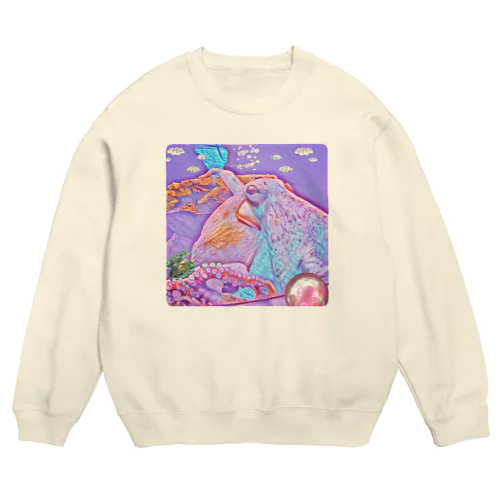 ももいろたこの夢 Crew Neck Sweatshirt