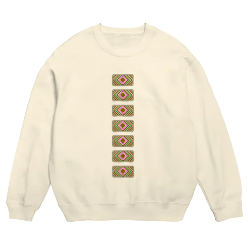 玄関マット縦型 Crew Neck Sweatshirt