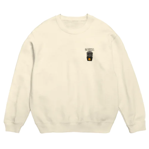 ワンポイントサウナストーブ Crew Neck Sweatshirt