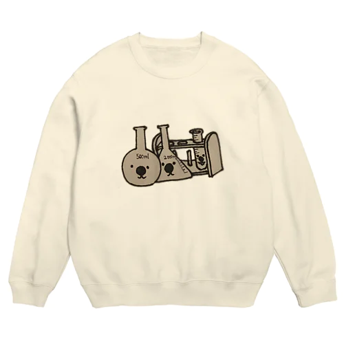 実験セット・ピッピちゃん Crew Neck Sweatshirt