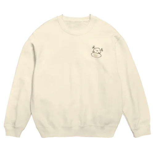 植物の精霊ちゃん🌱 Crew Neck Sweatshirt