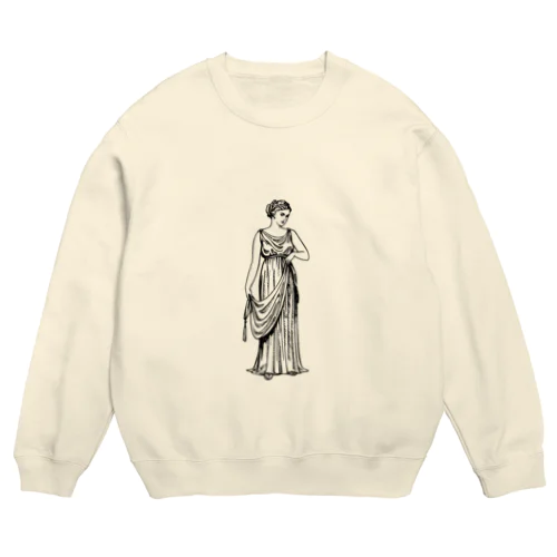 ギリシャの女性エレガント Crew Neck Sweatshirt
