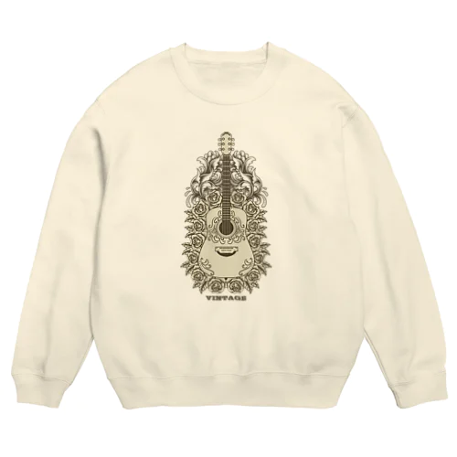 VINTEGE GUITAR（ヴィンテージギター） Crew Neck Sweatshirt