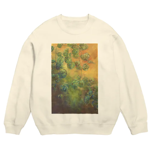 草花写生 サンキライ Crew Neck Sweatshirt