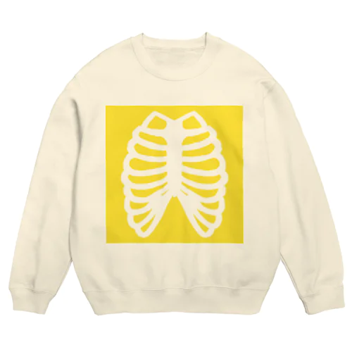 リブ Crew Neck Sweatshirt