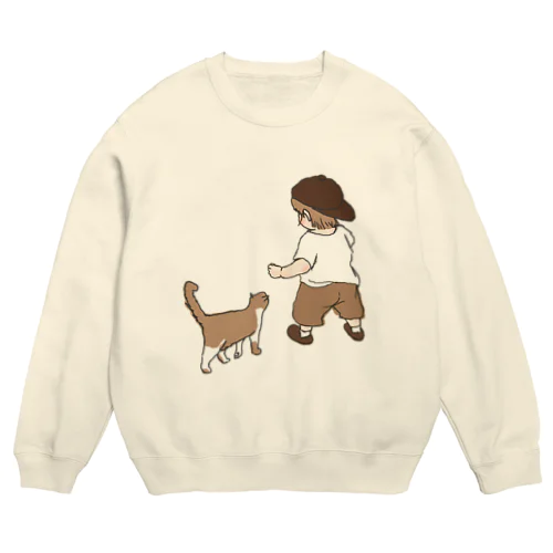 家族のような親友のような Crew Neck Sweatshirt