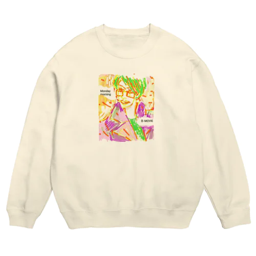 monday  morning 2 Crew Neck Sweatshirt