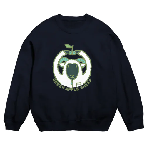 青林檎羊 Crew Neck Sweatshirt