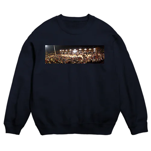 夜のガンジス川 Crew Neck Sweatshirt