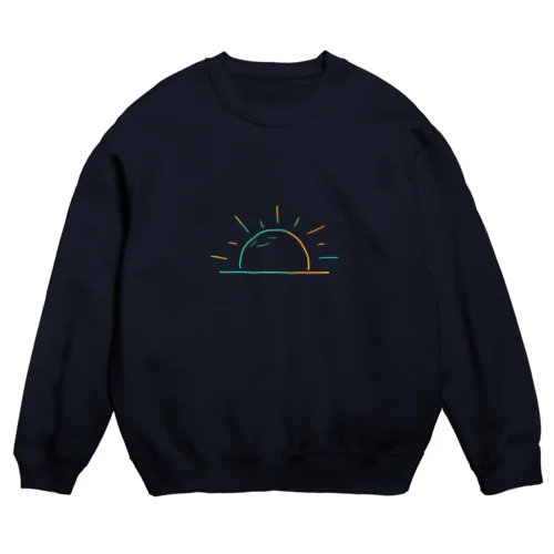 日の出くん Crew Neck Sweatshirt