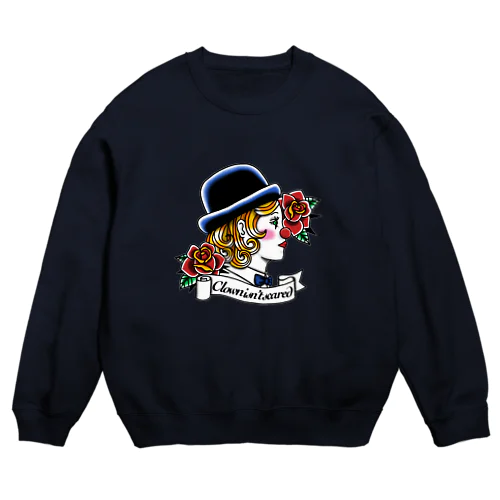 オールドスクールのクラウン Crew Neck Sweatshirt