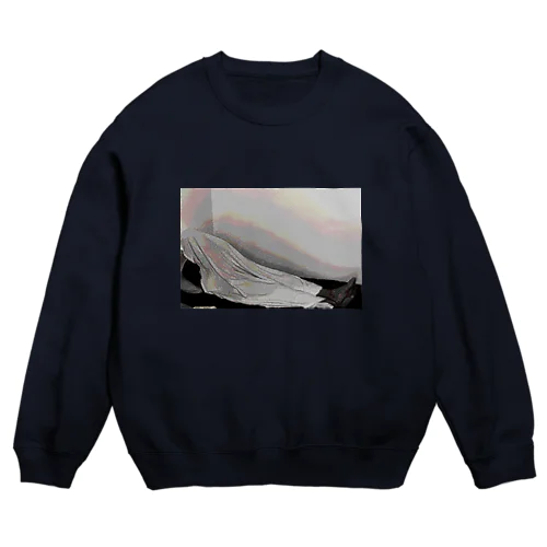 寝相くん Crew Neck Sweatshirt