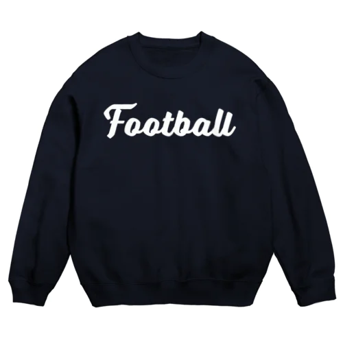 定番FOOTBALL Crew Neck Sweatshirt