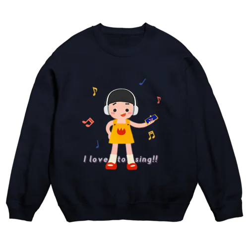 ららら！ Crew Neck Sweatshirt