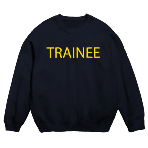 TRAINEE letter D_YW Crew Neck Sweatshirt