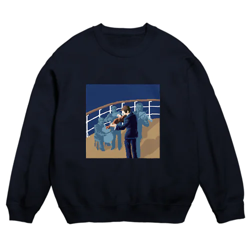 sinking/ドット絵　 Crew Neck Sweatshirt