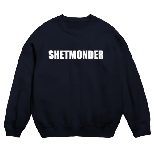 SHETMONDER【前面しろ】 Crew Neck Sweatshirt