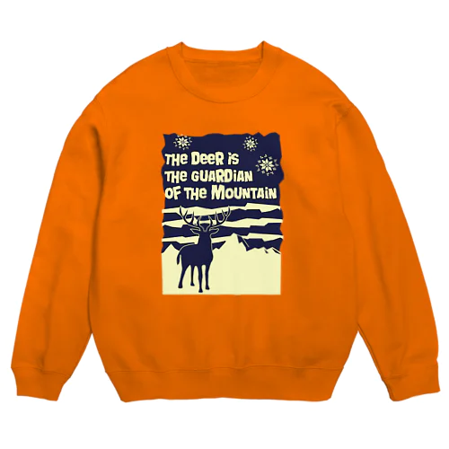 山の守護者 Crew Neck Sweatshirt