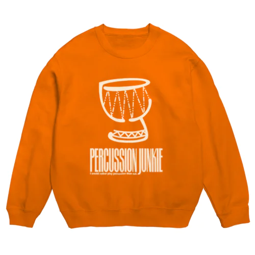 percussion junkie Crew Neck Sweatshirt