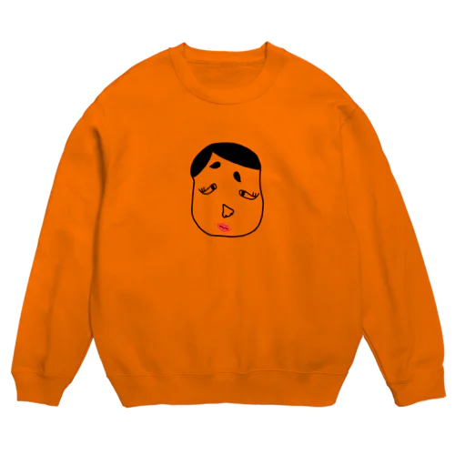 ネオ福笑い Crew Neck Sweatshirt