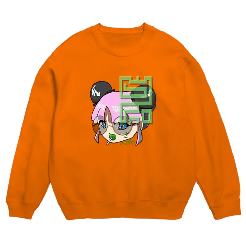 ぷぅパンダ Crew Neck Sweatshirt