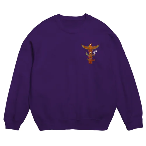 トーテムポール Crew Neck Sweatshirt