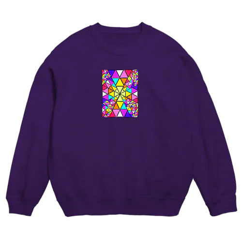 ステンドグラス Crew Neck Sweatshirt