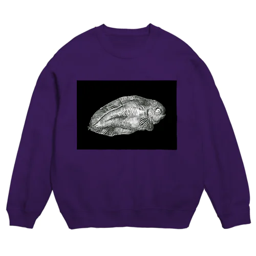 サケビクちゃん Crew Neck Sweatshirt