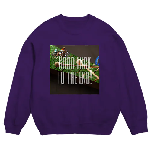 【引退馬支援企画】GOOD LUCK TO THE END Crew Neck Sweatshirt