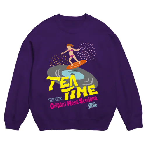 TEA TIME Crew Neck Sweatshirt