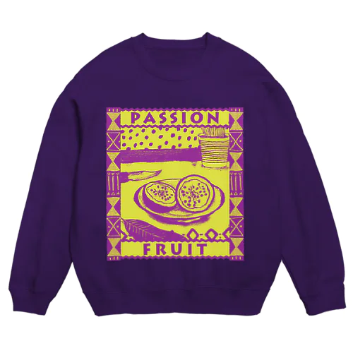 パッションフルーツ Crew Neck Sweatshirt