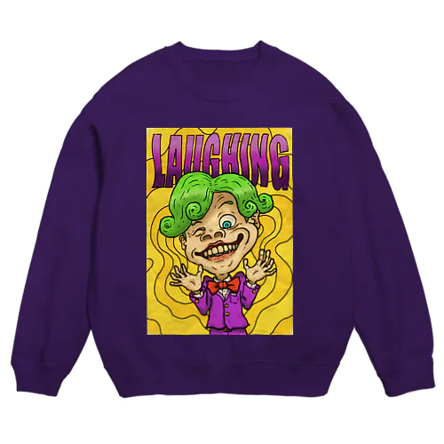 LAUGHING Crew Neck Sweatshirt