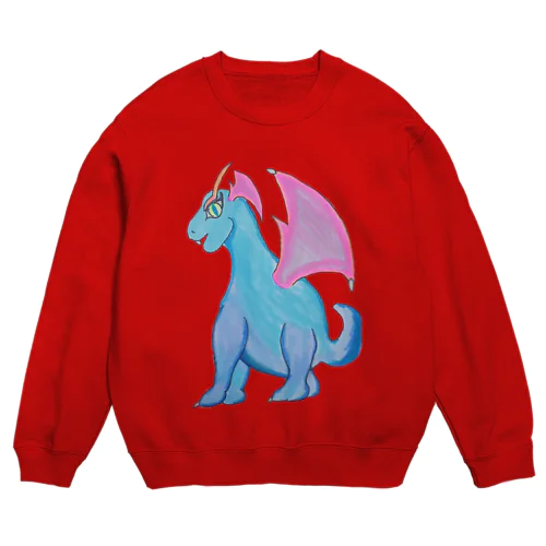 幻獣 ドラくん Crew Neck Sweatshirt