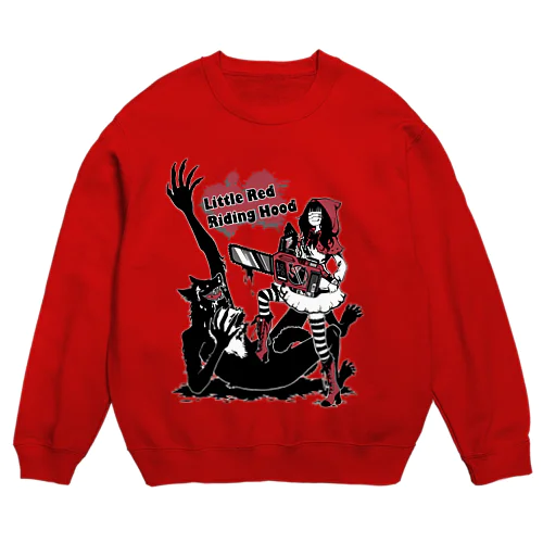 チェンソーずきん Crew Neck Sweatshirt