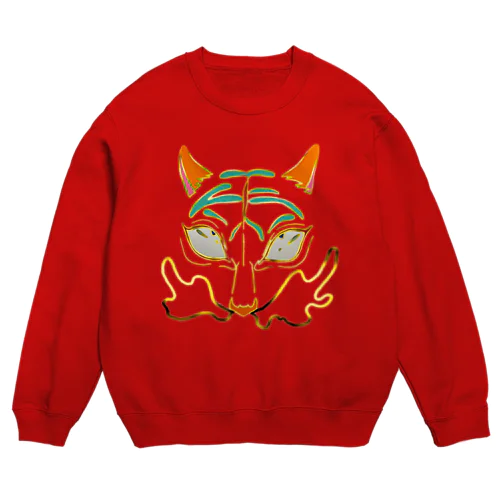 虎射(torai) Crew Neck Sweatshirt