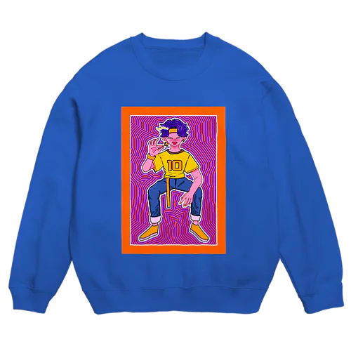 ロリポップ男子 Crew Neck Sweatshirt