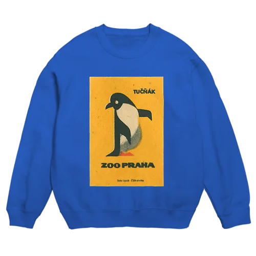 チェコ・プラハ動物園　ペンギン　 Crew Neck Sweatshirt