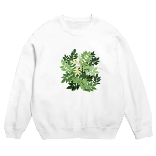 藤の葉陰 Crew Neck Sweatshirt