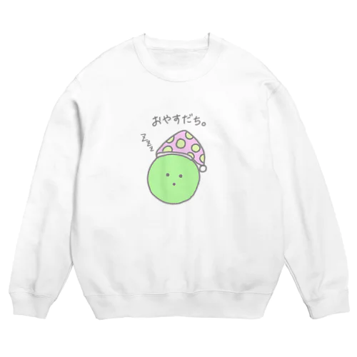 おやすだち。スウェット Crew Neck Sweatshirt